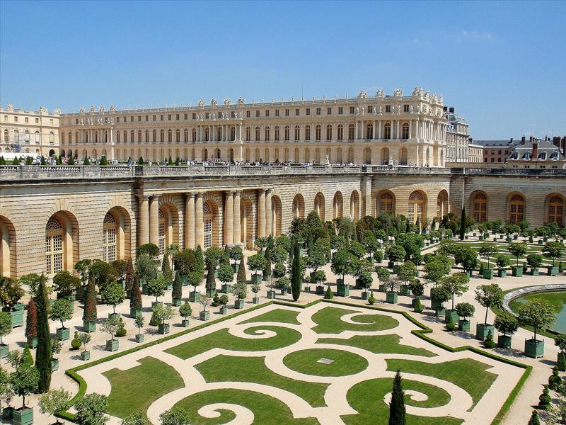 The Palace of Versailles in France